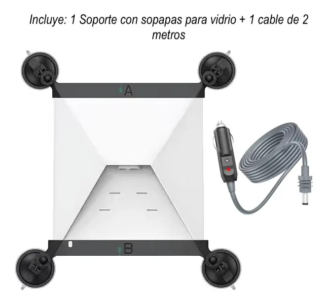 Kit cable 2m con soporte