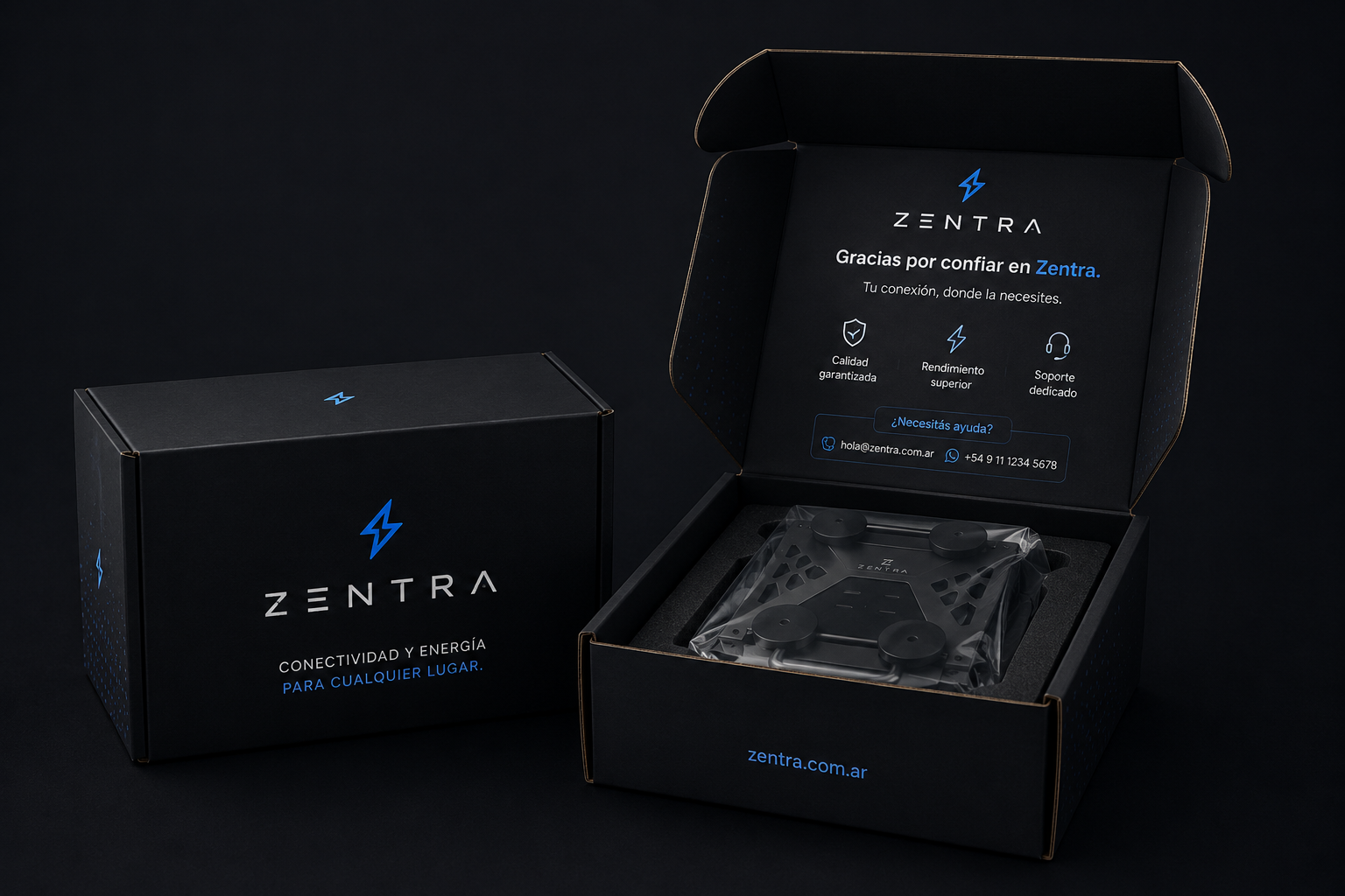 Packaging Zentra