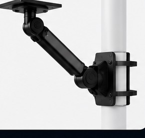 Soporte ajustable para poste o pared